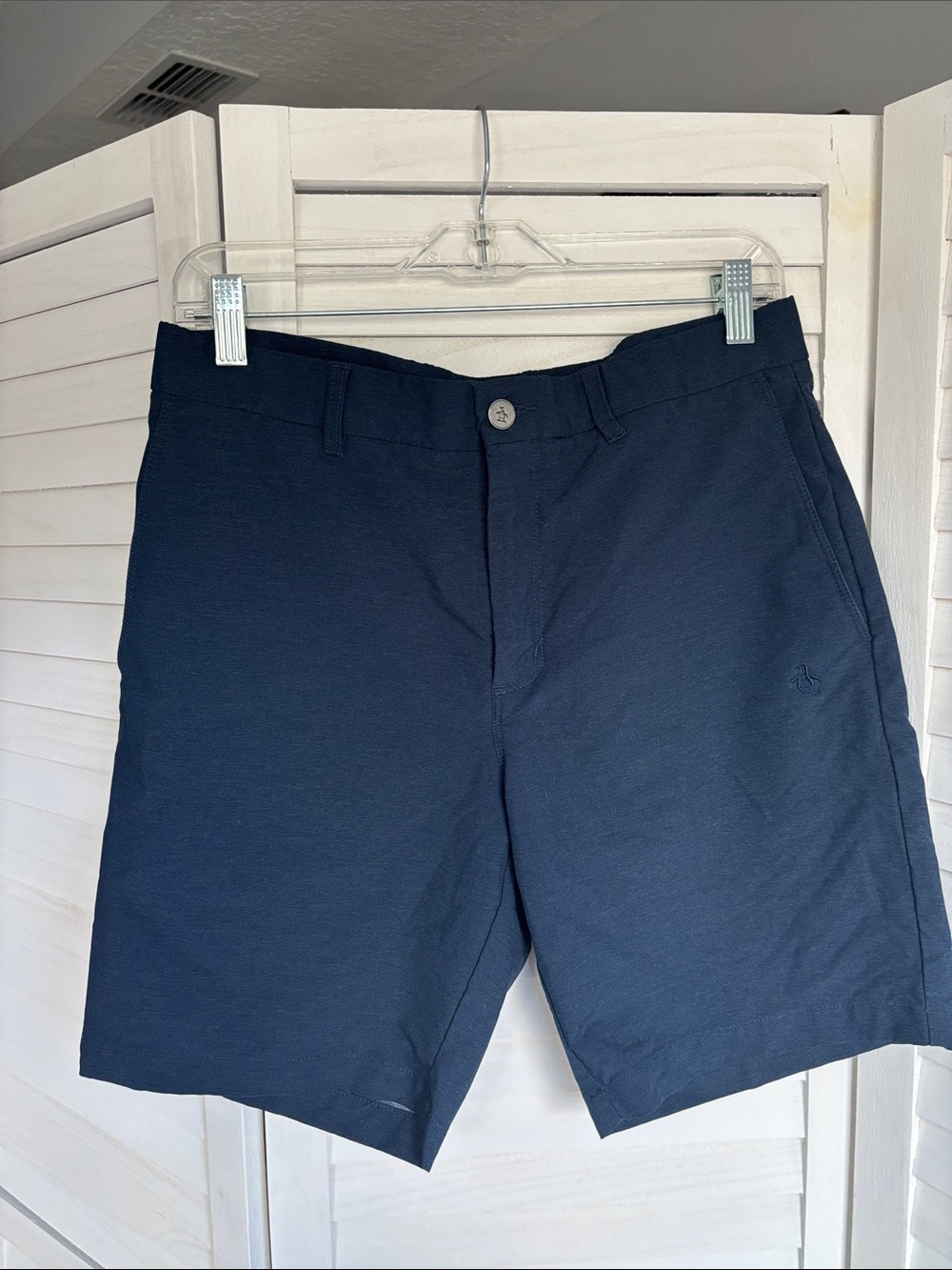 Men's Penguin Navy Golf Shorts